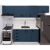 cozinha planejada azul