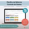 Planilha de Reforma - Controle de Gastos