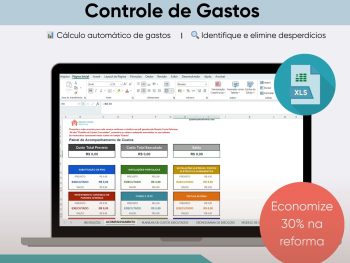 planilha de reforma controle de gastos